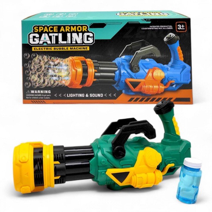 Бульбашкомет-генератор SPACE ARMOR GATLING (ЗЕЛЕНИЙ)
