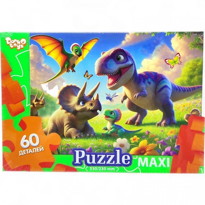 MAXI PUZZLE 60 "ДИНОЗАВРИ"