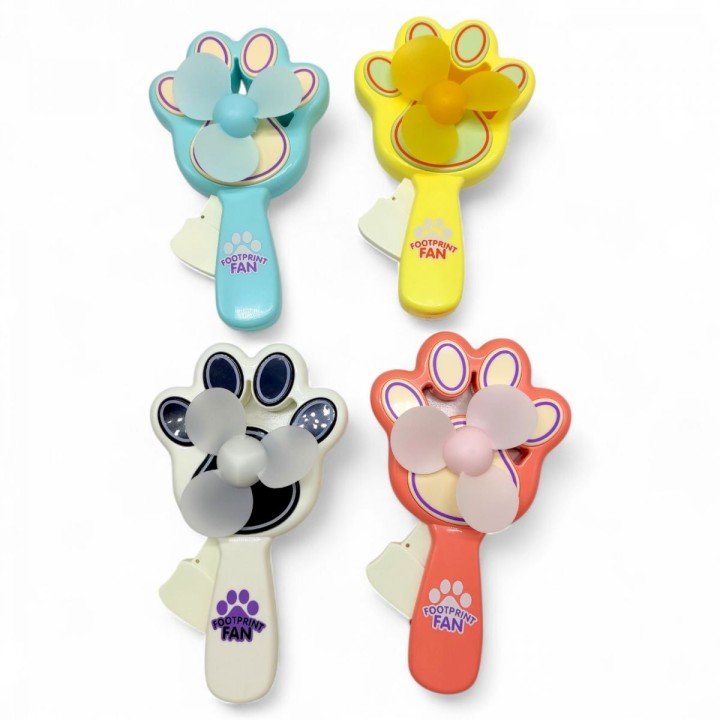 Іграшка вентилятор ручний 4 види мікс, 10*18 см