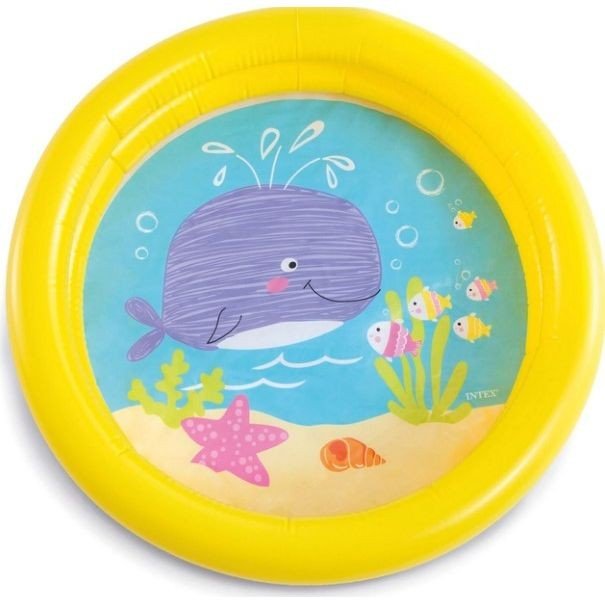 ДИТЯЧИЙ БАСЕЙН "КИТ" 61х15 см (ЖОВТИЙ)