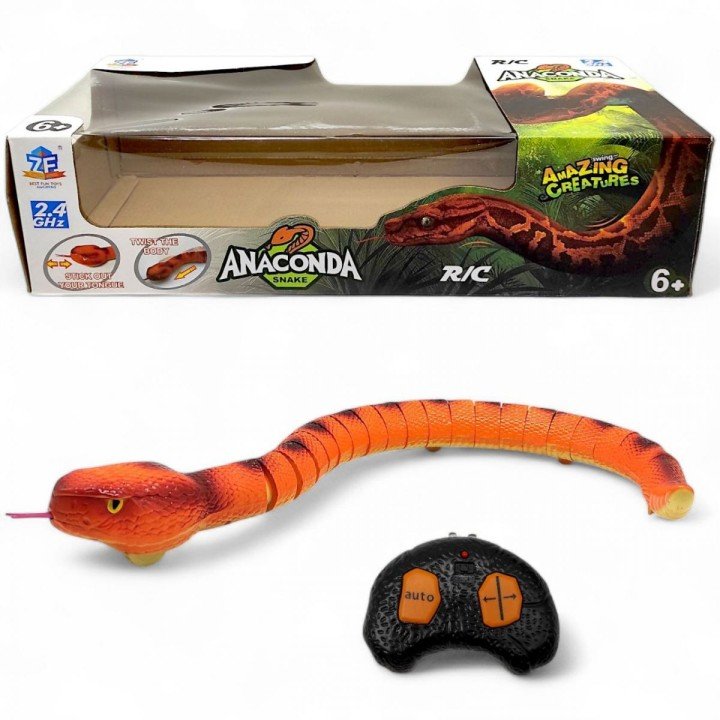 Змія на радіокеруванні (на батарейках, в коробці)