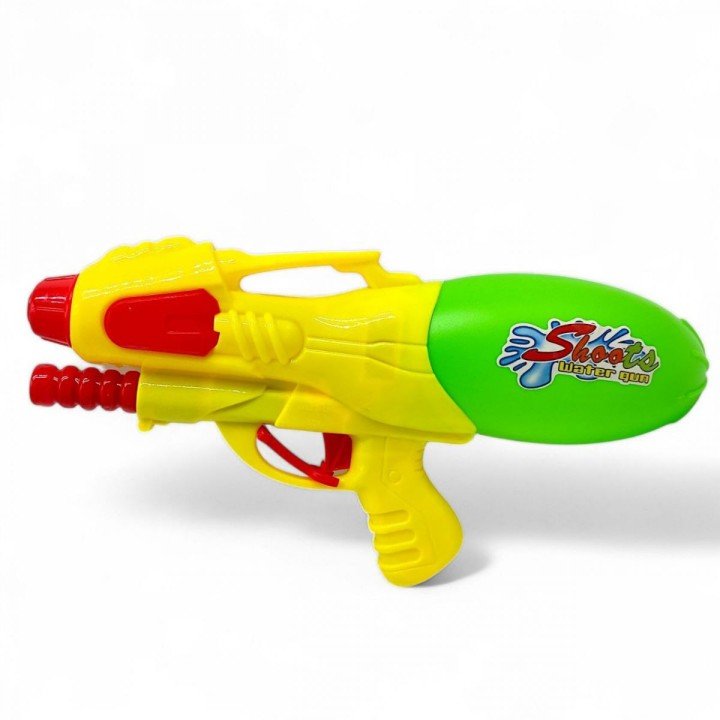 ВОДНИЙ ПІСТОЛЕТ ПОМПОВИЙ, 31 см (ЖОВТИЙ)