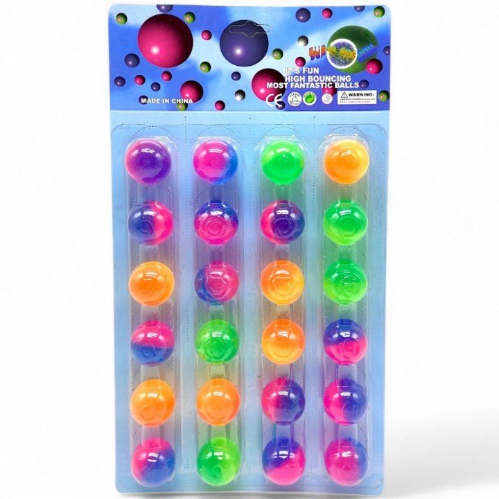 Мʼячик-стрибунець (3,2 см) 24 шт на листі