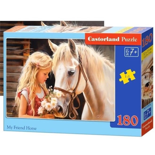 Пазли Castorland "Мій друг" на 180 елементів