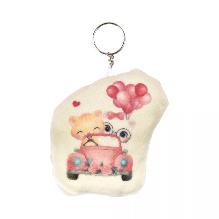 Плюшевий брелок "Кошенята мандрівники"