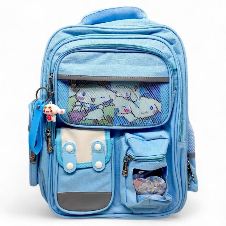 Рюкзак шкільний "Sanrio/Санріо. Cinnamoroll/Сінаморол", 31×41×15 см (БЛАКИТНИЙ)