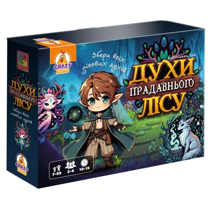 Гра настільна Vladi Toys розважальна. Духи прадавнього лісу
