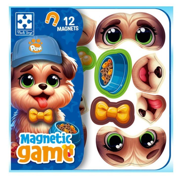 Гра розвиваюча Vladi Toys магнітна "Емоції Песика" (укр)