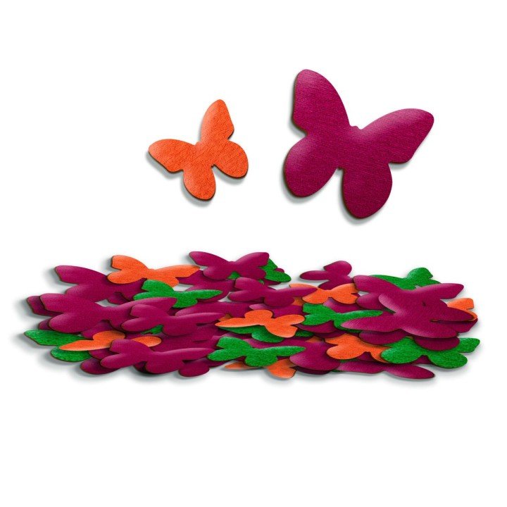Набір для творчості (мʼякі наліпки) "Метелики"