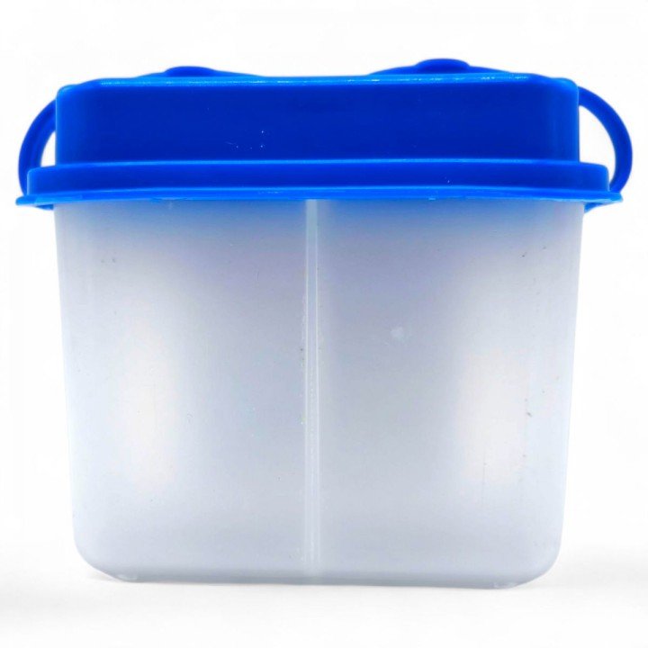 Непроливайка подвійна з кришечками (СИНІЙ)