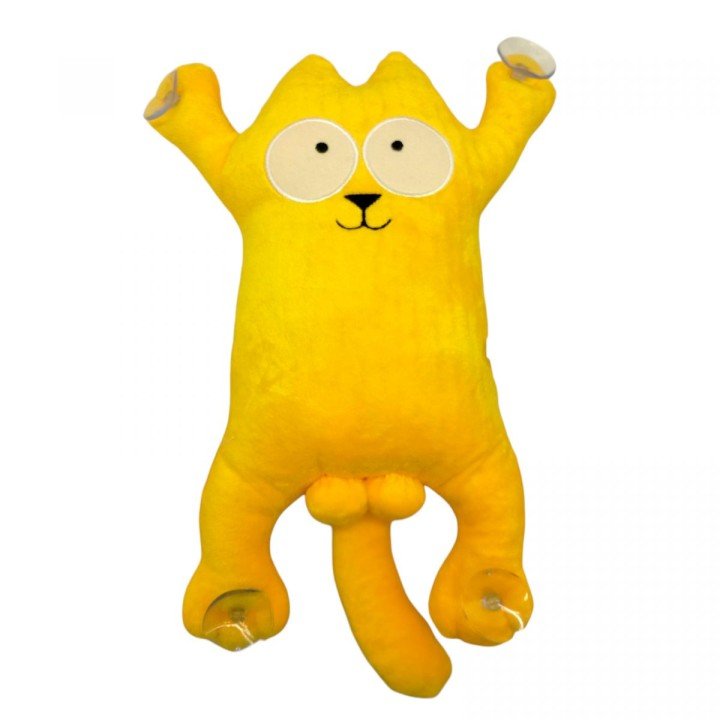 Мʼяка іграшка "Кіт Саймон" (32см) (ЖОВТИЙ)
