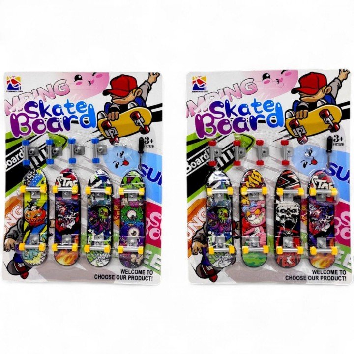 Пальчикові скейти та аксесуари до них "Графіті", 9,5 см (мікс видів)