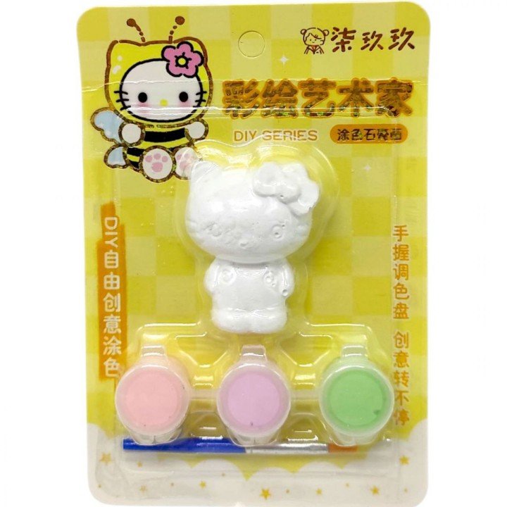 Гіпсова фігурка "Санріо" розмальовка 6 см (ХЕЛЛО КІТТІ)