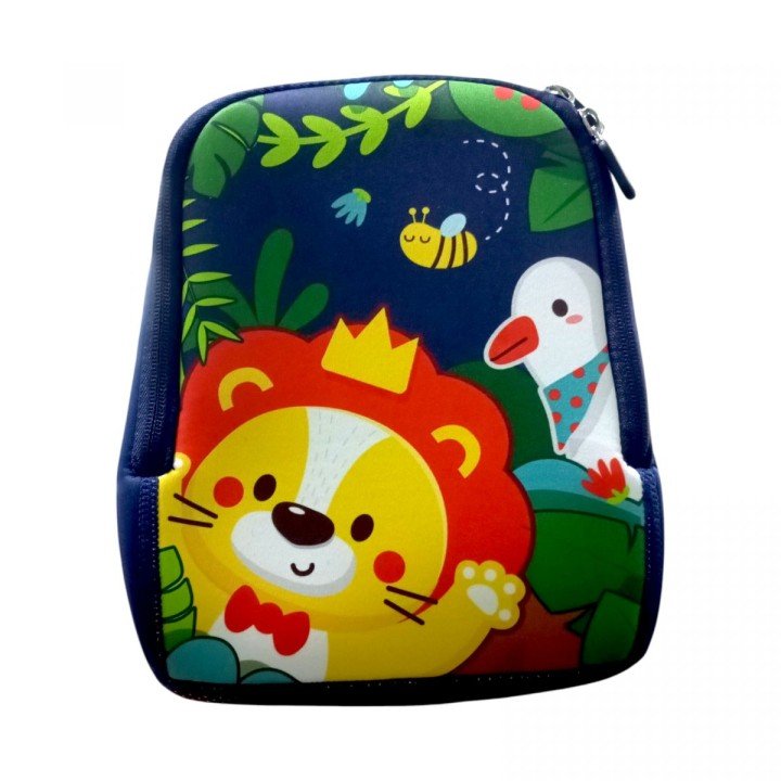 Рюкзак одне відділення, 26 см, в пакеті (ТЕМНО-СИНІЙ)