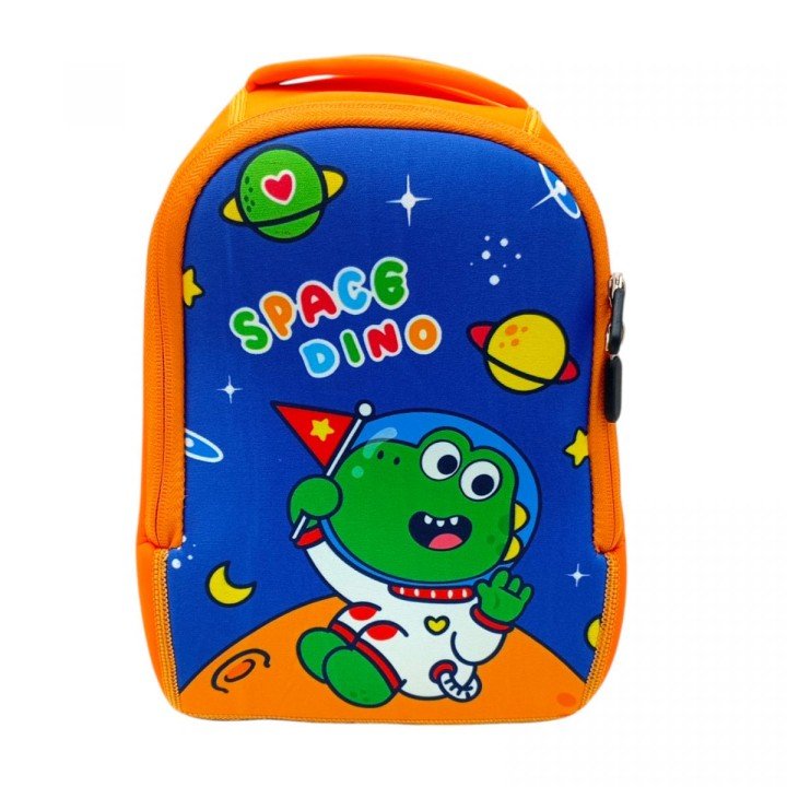 Рюкзак одне відділення, 26 см, в пакеті (ПОМАРАНЧЕВИЙ)