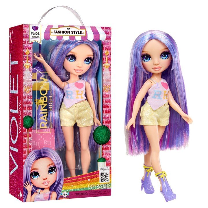 Лялька "Rainbow High серії My Fashion Style" Віолетта (27 см)