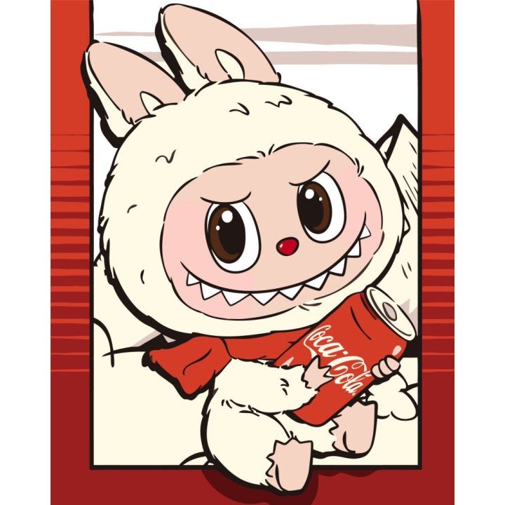 Картина за номерами "ЛАБУБУ" 40х50 см