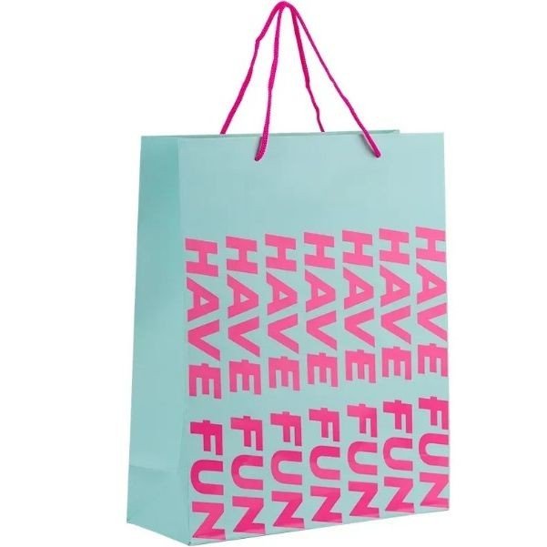 Пакет паперовий подарунковий, 26х32см, Have fun