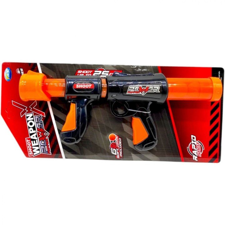 Помпова зброя з кульками, 35 см