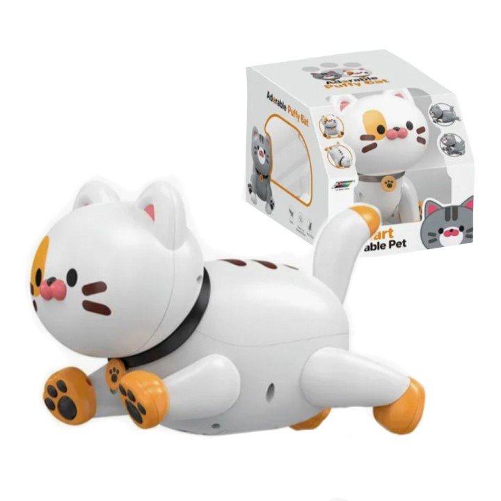 Котик на радіокеруванні. муз.світ.сенсор.