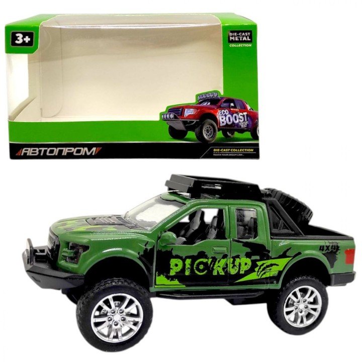Металева машинка "FORD PICUP" (ЗЕЛЕНИЙ)