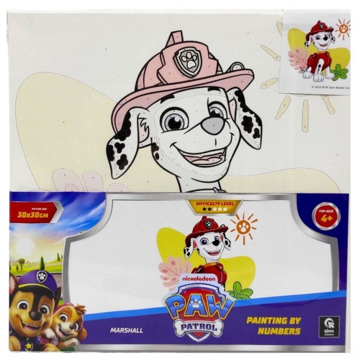 НАБІР ДЛЯ РОЗПИСУ ПО НОМЕРАХ 30Х30 СМ "Маршал"