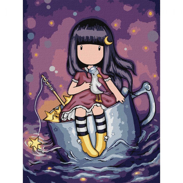 Картина за номерами "A Nightʼs Quest Santoro Gorjuss Collection" 30х40 см