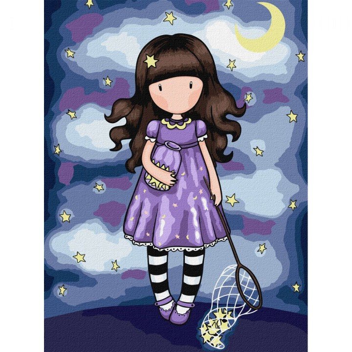Картина за номерами "Catch A Falling Star Santoro Gorjuss Collection" 30х40 см