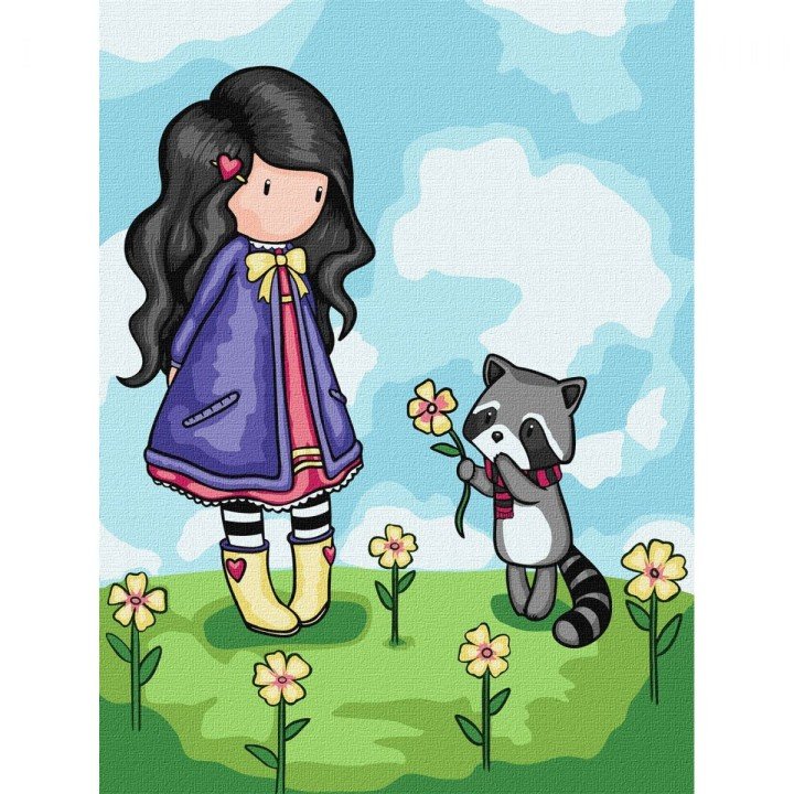 Картина за номерами "You Are My Sunshine Santoro Gorjuss Collection" 30х40 см