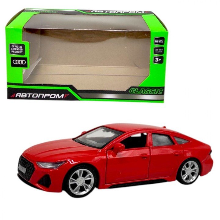 Машина металева "Автопром. Audi RS7" (червона)