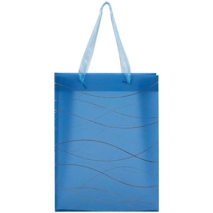 Пакет пластиковий подарунковий 25х19см, Waves-2