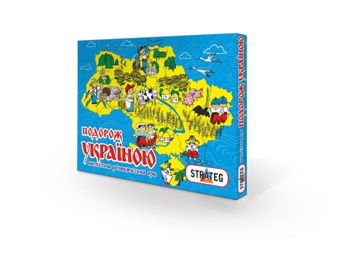 Настільна гра "Подорож по Україні"