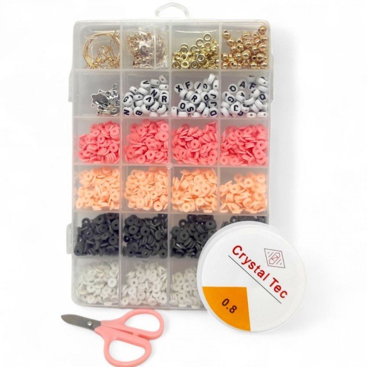 Набір бісеру (ножиці та волосінь у комплекті)