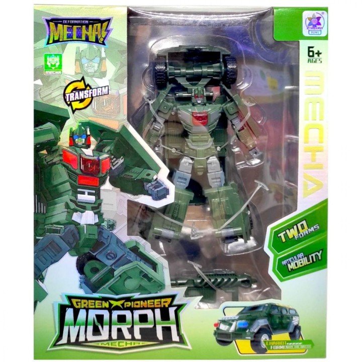 Трансформер (робот/транспорт) ЗЕЛЕНИЙ