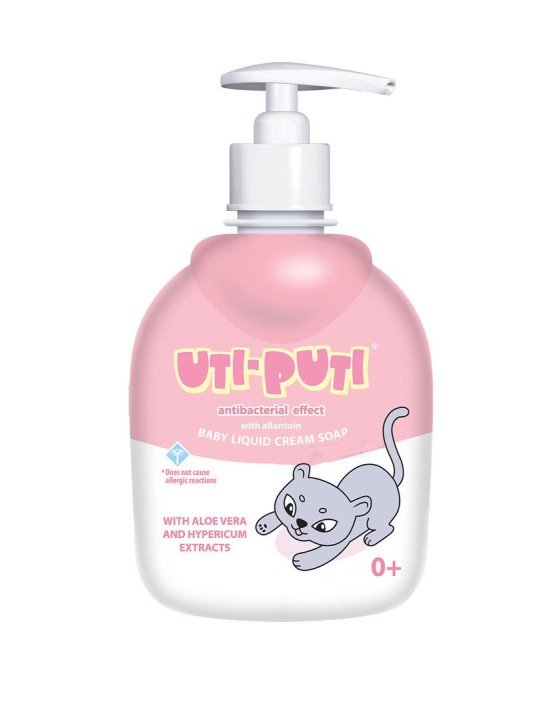 Уті-Путі мило рідке 300г з екстрактом алое вера та звіробою