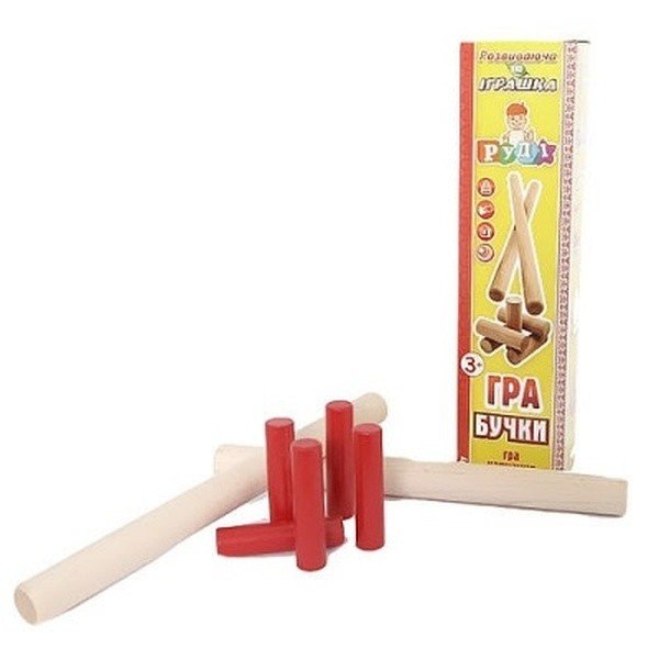 Дерев'яна гра "Бучки" (городки)