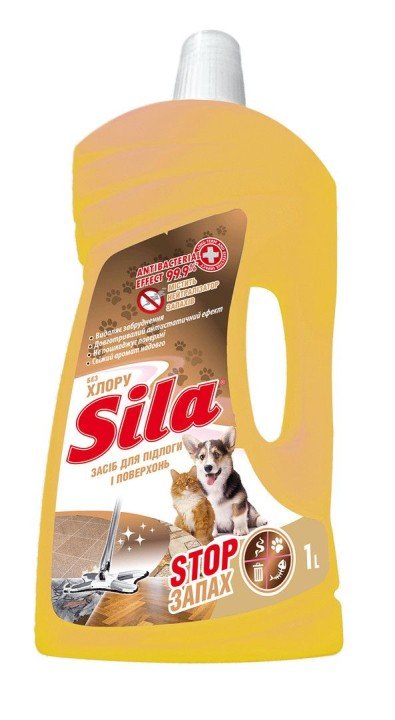 Засіб для підлоги та поверхонь "SILA" 1,0 л Лаванда