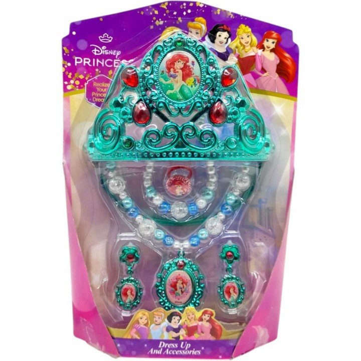 Набір прикрас (корона, намисто, сережки, браслет)