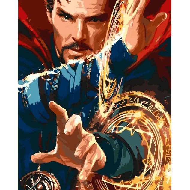 Картина за номерами "Доктор Стрендж" 40х50 см