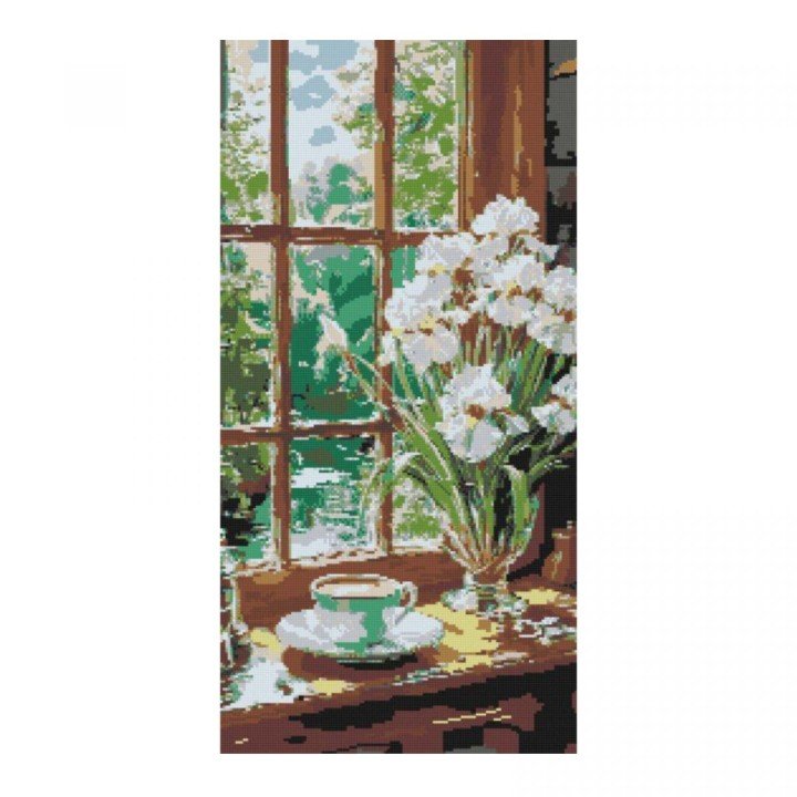 Алмазна мозаїка Кавова гармонія 40*80 см