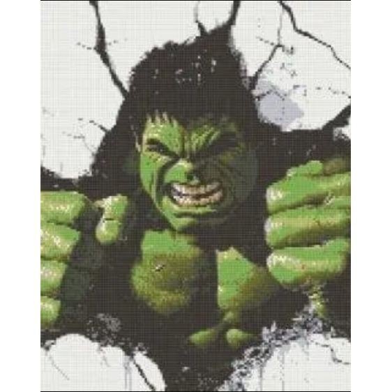 Алмазна мозаїка "Халк" 40х50 см