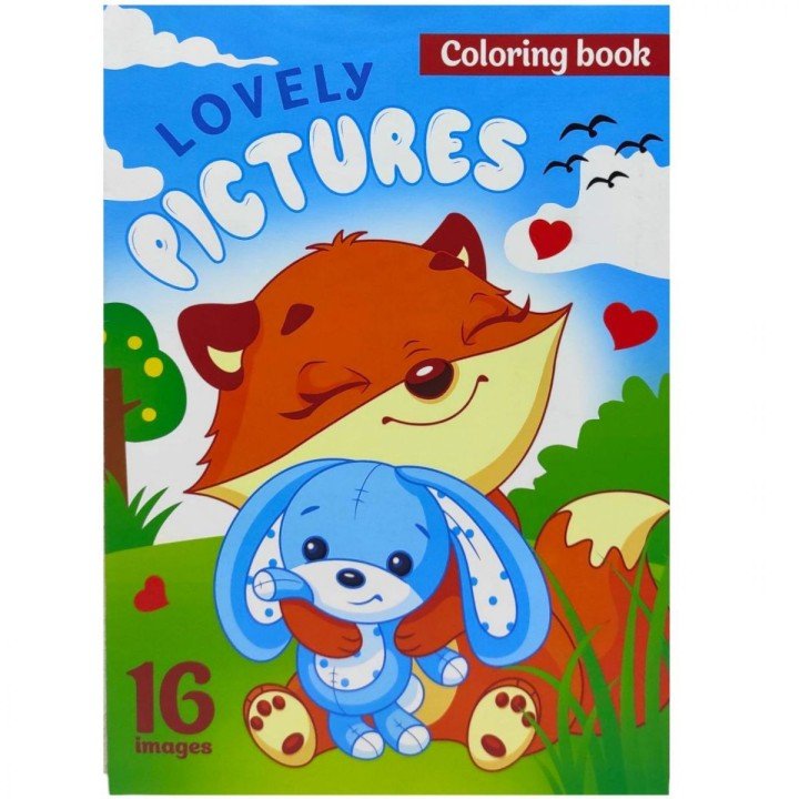 Розфарбовка,210х297 мм (LOVELY PICTURES)