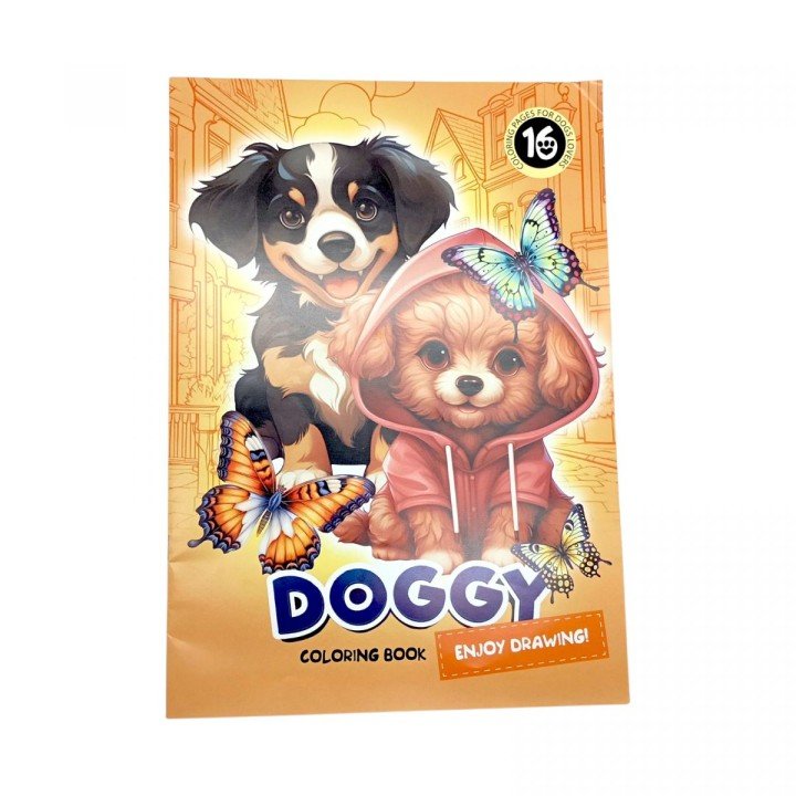 Розфарбовка, 210х297 мм, (DOGGY ВИД1)