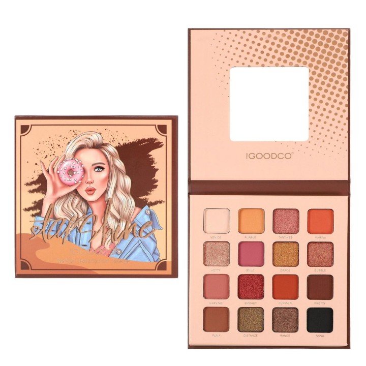 Косметика палетка тіней, 16 кольорів