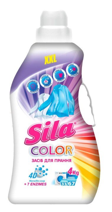 Засіб для прання "Sila" 4л Color