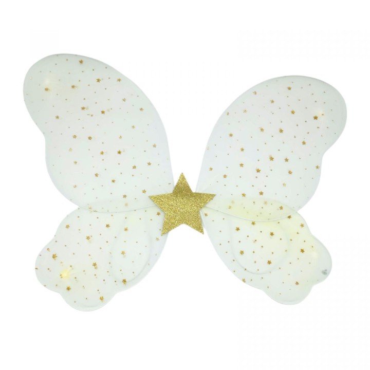 Карнавальні крила Ірідеса золото 34*49 см