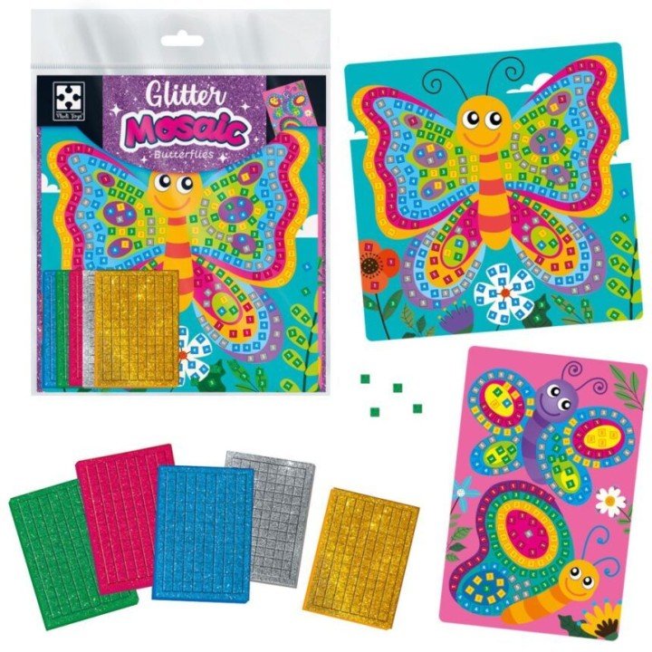 Набір для творчості з блискучою мозаїкою «Метелики»