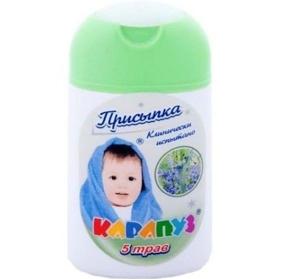 Присипка дитяча  "Карапуз" 50г, 5 трав