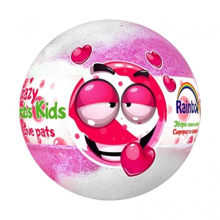 Аква Шайн Crazy Bombs Kids бомба д/ванн 100г Улюблені тваринки