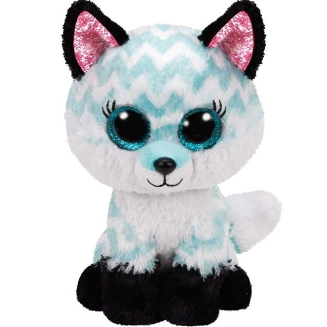 Дитяча іграшка м’яка "BEANIE BELLIES. Блакитна лисиця ATLAS" 15 см